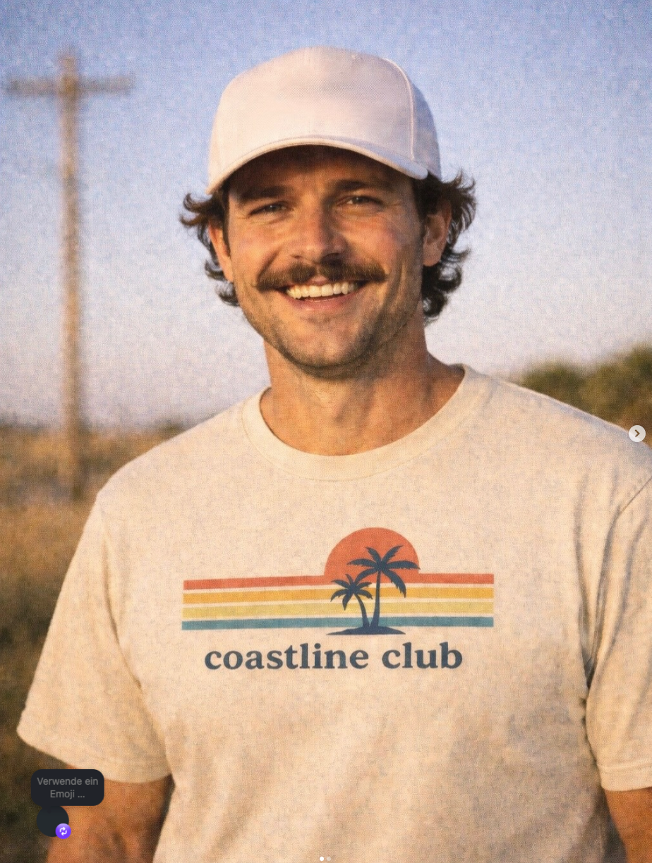 Coastline Club Vintage Tee
