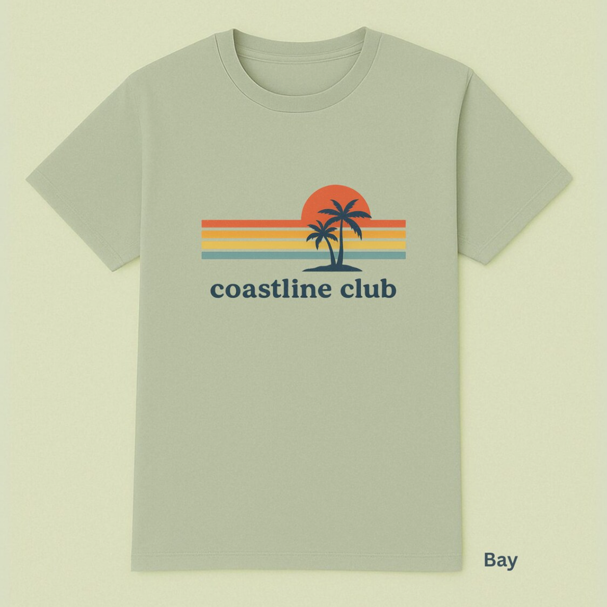 Coastline Club  Vintage Tee