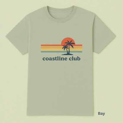 Coastline Club  Vintage Tee