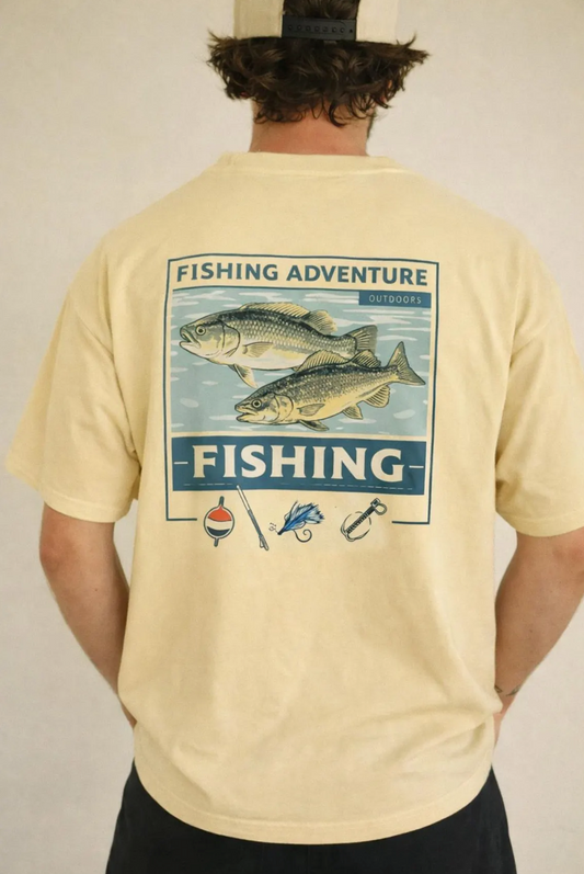 Coastline Club Shirt, Fishing Tee